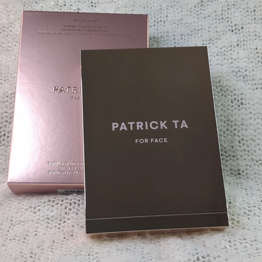 Patrick Ta Major Skin Crème Foundation&Finishing Powder in MEDIUM 1, 20g/0.74oz